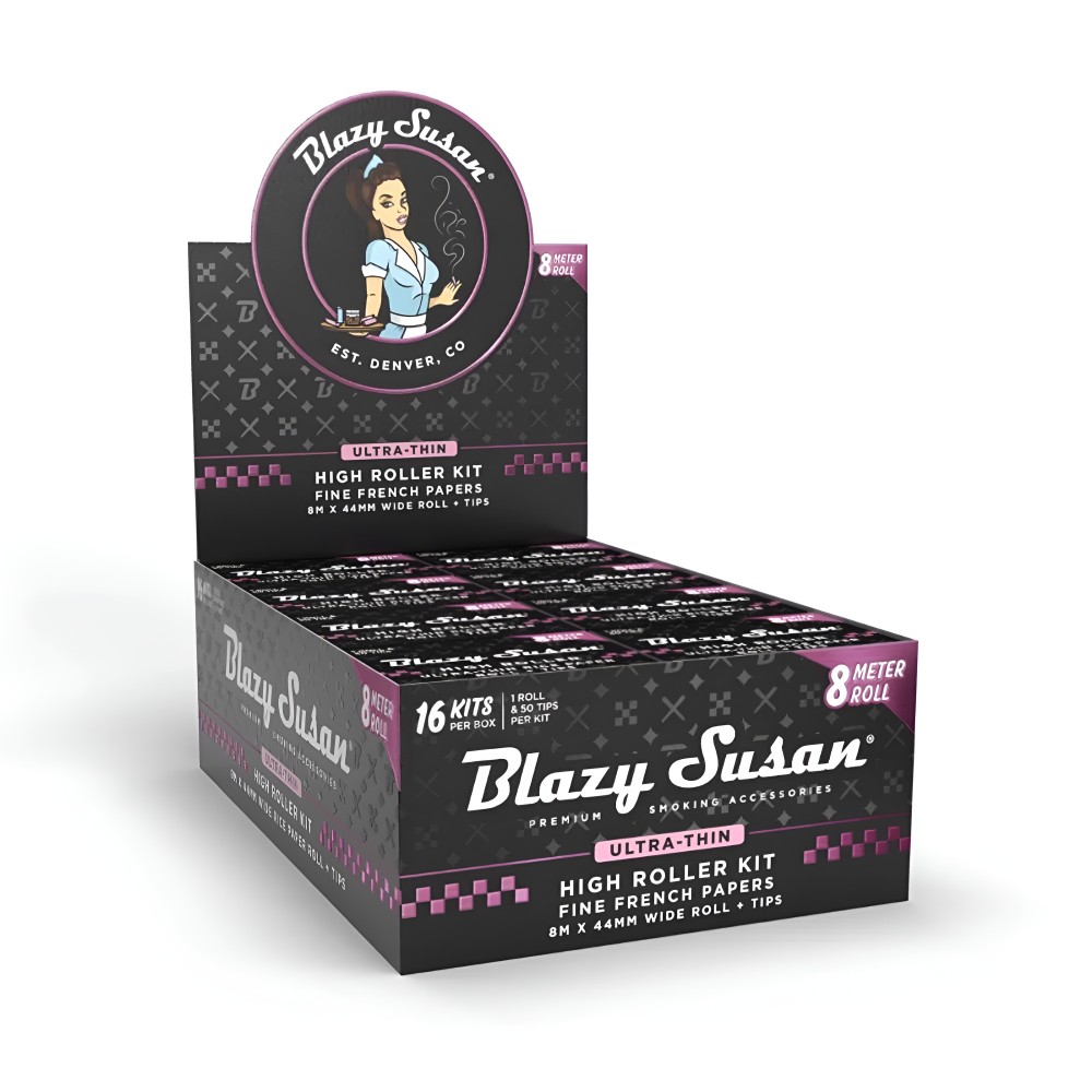 Blazy Susan Ultra Thin Rice High Roller Kit 8 Meter Custom Rolling